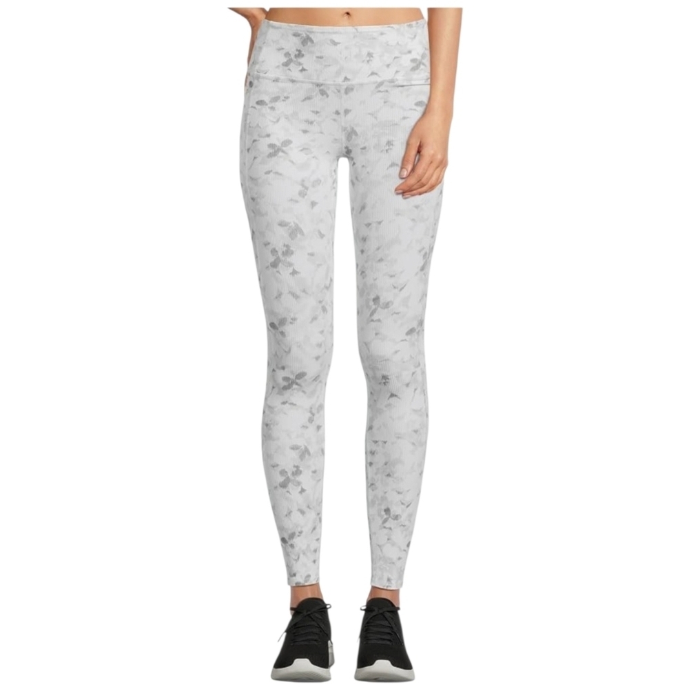 Skechers Women's Goflex Rib Floral Mirage Leggings SZ:Small NEW